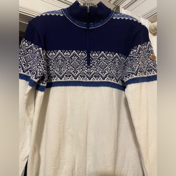 ICEWEAR Hamar Classic Men's Norwegian Sweater White Size L - Picture 3 of 5